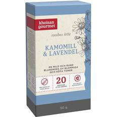 Rooibos khoisan Khoisan Gourmet Rooibos Herbal Tea Chamomile & Lavender 50g 20st