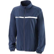 Tennis - Women Outerwear Wilson Team II Woven Jacket Women - Team Navy