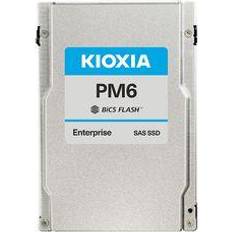 SAS 24Gb/s Hårddisk Kioxia PM6-V Series KPM61VUG1T60 Solid state drive 1600 GB inbyggd 2.5" SAS 22.5Gb/s