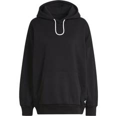 Adidas Women's Sportswear Studio Lounge Fleece Hoodie - Black