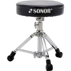 Zilver Krukken en Banken Sonor DT2000 Drumthrone