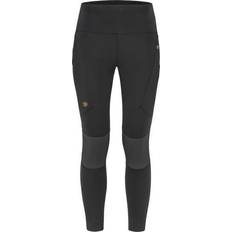 Mujer - Senderismo Pantalones & Shorts Fjällräven Abisko Trekking Tights Pro W - Black/Iron Grey