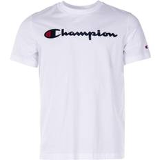 Champion Kläder Champion Logo T-shirt - White