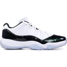 NIKE Air Jordan 11 Retro Low M - White/Black/Emerald Rise