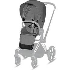 Gris Tissus de siège Cybex Platinum Priam 4.0 Sitzpaket Soho-Grey