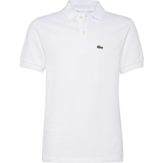 Lacoste Kid's Regular Fit Petit Piqué Polo Shirt - White (PJ2909-00-001)