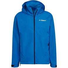 Terrex multi rain adidas Terrex Multi RAIN.RDY Two-Layer Rain Jacket - Shock Blue