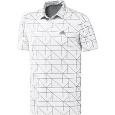 Adidas Jacquard Polo Shirt Men's - White/Grey Three