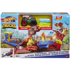 Pistas de Coches Mattel Hot Wheels Monster Trucks Blast Station HFB12