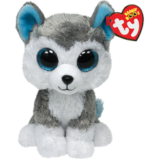 Bamser & kosedyr TY Beanie Boos Slush Husky Medium 33cm