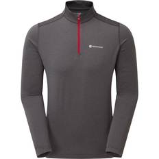 Montane Men Underwear Montane Dart Thermo Zip Neck T-shirt Men - Slate