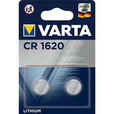 Knapcellebatteri 1620 Varta CR1620 2-pack