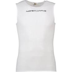 Blanco Camisetas Térmicas Northwave Light Sleeveless Base Layer Men - White