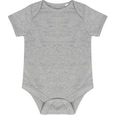 Larkwood Baby's Short Sleeve Bodysuit - Heather Grey (LW055)