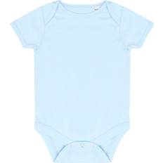 Larkwood Baby's Short Sleeve Bodysuit - Pale Blue (LW055)