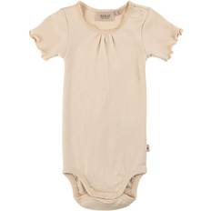 Wheat Rib Lace Baby Body - Eggshell (126f-007-3129)