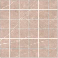 Blank Klinkers Hill Ceramic Marmor Mosaik Klinker Prestige Beige Polerad 5x5cm