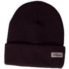 T7160 Classic Patch Beanie - Black