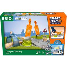 Holzspielzeug Zubehör für Eisenbahnen BRIO Smart Tech Sound Danger Crossing 33965