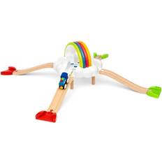 Lyd Togsett BRIO My First Railway Light Up Rainbow Set 36002