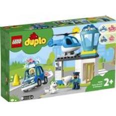 Sonido Juegos de Construcción LEGO Duplo Police Station & Helicopter 10959