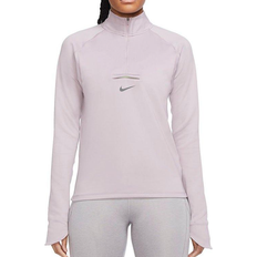 Nike Dri-FIT Trail Running Midlayer Women - Plum Fog/Lime Glow/Black