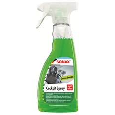 Interiörvård på rea Sonax Cockpit Spray Green Lemon 0.5L