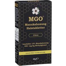 Mgo manukahonung halstabletter MGO Manukahonung Halstabletter Citron 300 60g 60g