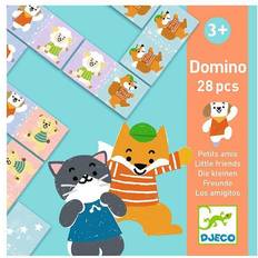 Klassisk domino spil Djeco Domino Little Friends 28 Pieces