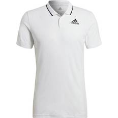 Tennis - Weiß Poloshirts adidas Tennis Freelift Polo Shirt Men - White