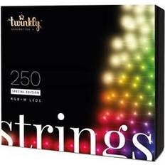 Nero Lampade a stringa e strisce luminose Twinkly Special Edition RGB+W Generation II Lampada a Corda 250 Lampade