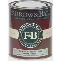 Farrow & Ball Estate No.2012 Metallfärg, Träfärg House White 0.75L