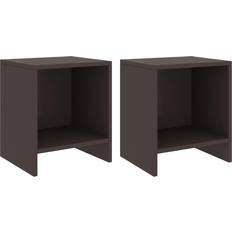 Wood Bedside Tables vidaXL - Bedside Table 30x35cm