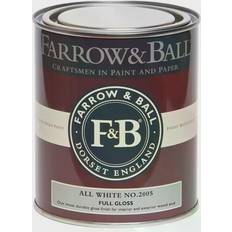 Farrow & Ball No.2005 Metallfärg, Träfärg All White 0.75L