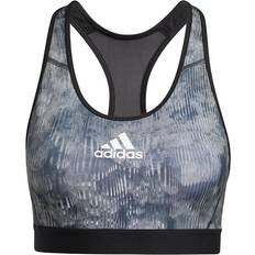 adidas Don't Rest Floral Sports Bra - Black/Black