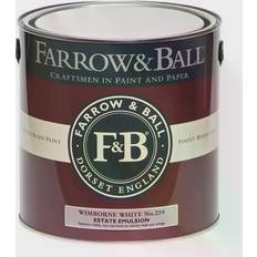 Farrow & Ball Estate No.239 Pittura per Soffitti, Pittura per Pareti Bianco 2.5L