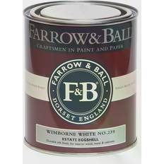 Farrow & Ball Estate No.239 Wood Paint, Metal Paint White 0.75L