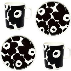 Küchenzubehör Marimekko Oiva Unikko Becher 25cl 4Stk.