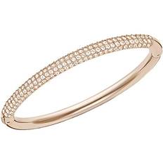 Swarovski Mini Medium Bangle - Rose Gold/Transparent