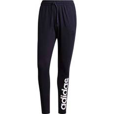 adidas Esssentials Single Jersey Tapered Elastic Cuff Logo Pants - Legend Ink