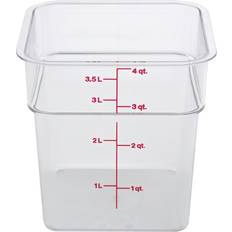 4 quart storage container Cambro Square Food Container 1.004gal