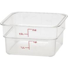 Square food storage containers Cambro Square Food Container 0.502gal