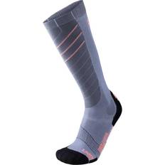 UYN Superleggera Ski Socks Women - Silver/Coral