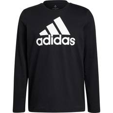 adidas Essentials Long Sleeve T-shirt - Black/White/White