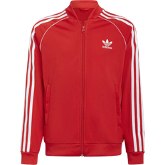 Sst track jacket barn Barnkläder adidas Junior Adicolor SST Track Jacket - Vivid Red/White (HD2043)