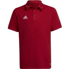 Polyester Polo Shirts Children's Clothing adidas Junior Entrada 22 Polo Shirt - Team Power Red (H57495)