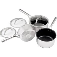 Ninja pan set Ninja Foodi Zero Stick Cookware Set with lid 3 Parts