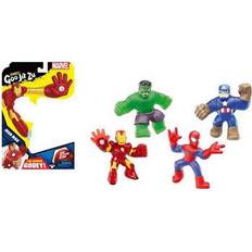 Goo jit zu marvel Heroes of Goo Jit Zu Marvel Héroes 4pcs