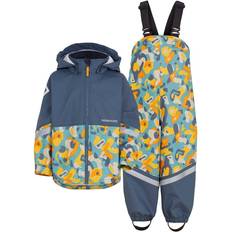 Didriksons Waterman Kid's Printed Set - Turquoise Bubbels Print (504121-849)