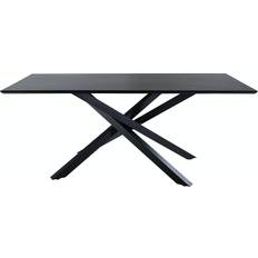 Venture Home Bord Venture Home Piazza Black Matbord 90x180cm